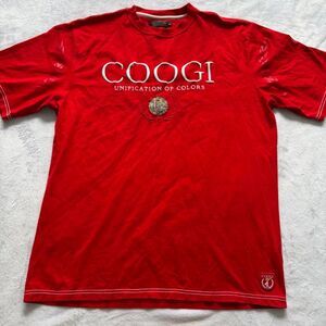 Coogi Men's Red T-shirt